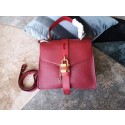 AAA 1:1 Chloe Original Buckskin Leather Lock Bag 3S088 Red JH08853RI87