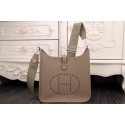 Hermes evelyne hot style original leather H1188 light gray JH01741Nk59