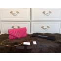 Imitation 2015 Yves Saint Laurent new model fashion shoulder bags caviar 26578 rose JH08415EB28