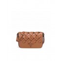 Prada Leather Prada Tress Shoulder Bag 1BD246 brown JH04924ym68