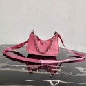 Prada Re-Edition nylon mini shoulder bag 1TT122 pink JH04992lu18