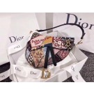 AAA 1:1 Dior GEBORDUURDE SADDLE-TAS M0446VRNE JH07374IL96