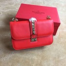 AAA 1:1 Valentino Garavani shoulder Bag original leather V1914 red JH09903Bu52
