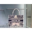 DIOR BOOK TOTE EMBROIDERED CANVAS BAG C1287-18 JH06939eW69
