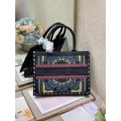 DIOR BOOK TOTE Multicolor Mizza Embroidery M1287ZRHM JH06725vn84
