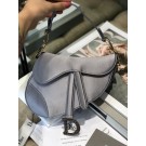 Dior SADDLE SATIN MINI BAG M447S Gray JH07240dJ42