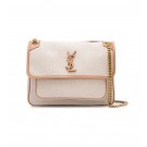 Fake Yves Saint Laurent IN CANVAS AND LEATHER Y698894H Apricot JH07717TR19