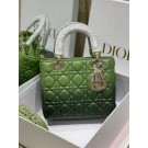 High Imitation LADY DIOR MY ABCDIOR BAG green Gradient Cannage Lambskin M0538OS JH06735mt35