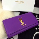 Imitation 2015 Yves Saint Laurent new model clutch 30210 purple JH08393ox12