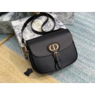 Imitation MEDIUM DIOR BOBBY BAG Box Calfskin M9319 black JH06955pd51