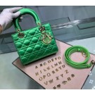 Knockoff Dior Lady Original Silk Bag 2369 Diamond Green JH07186pN75