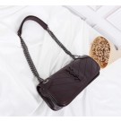 Knockoff Top SAINT LAURENT Niki monogram small leather shoulder bag 504866 Burgendy JH08085wV33