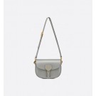 MEDIUM DIOR BOBBY BAG Box Calfskin M9319 grey JH06925Ea63