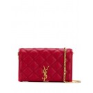 Replica SAINT LAURENT leather shoulder bag Y585031 red JH07792pb70