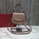 Replica VALENTINO Candy quilted leather cross-body bag V3412 pink JH09801vX33