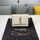 Replica Yves Saint Laurent Kate mini Original leather Shoulder Bag Y593122 white JH07780Oh34