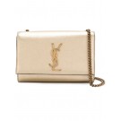 Replica Yves Saint Laurent Kate Small Sheepskin Shoulder Bag Y469390 Gold JH07845sU34