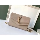 SAINT LAURENT leather shoulder bag 36959 apricot JH07893fw56