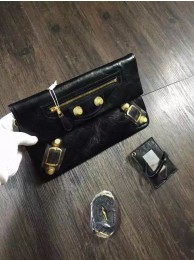 2015 Balenciaga clutch bag 4409 black JH09464uo30