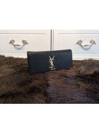 2015 Yves Saint Laurent collection caviar clutch 311213 black JH08430Js36