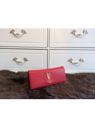 2015 Yves Saint Laurent collection caviar clutch 311213 red JH08429IZ26