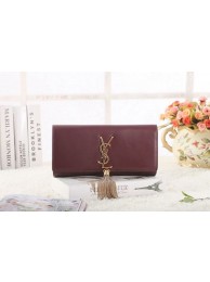 2015 Yves Saint Laurent hot style original leather 5486 burgundy JH08460dt49