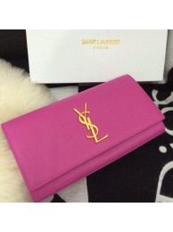2015 Yves Saint Laurent new model clutch 30210 rose JH08394Pu45