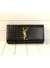 2015 Yves Saint Laurent new model clutch 9939 black JH08451Rz18