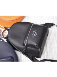AAA 1:1 Dior Original Cowhide knapsack S0208 black JH07543Bu52
