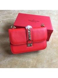 AAA 1:1 Valentino Garavani shoulder Bag original leather V1914 red JH09903Bu52