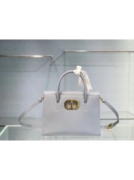 AAA DIOR LARGE ST HONORE TOTE Grained Calfskin M9306UBAE sky blue JH06836SV29