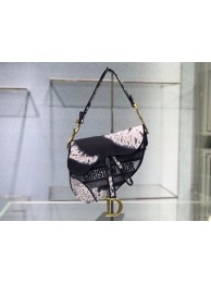 AAA DIOR SADDLE CAMOUFLAGE POUCH D2456F GREY JH06914xn59