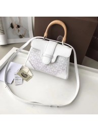 AAA Goyard Calfskin Leather Mini Tote Bag 9955 white JH06666bB27