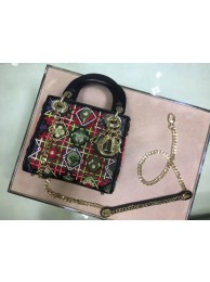 AAA LADY DIOR embroidered cattle leather M05052 JH07141CB45