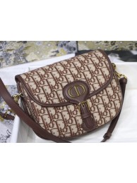 AAAAA MEDIUM DIOR BOBBY BAG Brown Dior Oblique Jacquard M9319U JH06880DU34