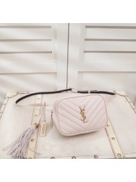 Best SAINT LAURENT Cowhide Pocket 534817 white JH08012Yd28