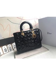 Dior GROTE LADY DIOR-TAS VAN LAMSLEER CAL44560 black JH07344dC47