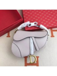 Dior SADDLE-TAS VAN KALFSLEER M0446C light violet JH07237vj67