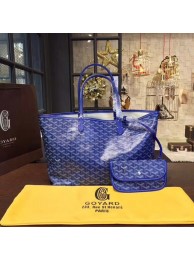 Goyard Y Doodling Calfskin Leather Tote Bag 36987 blue JH06684cm95