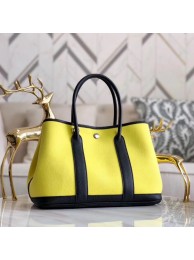 Hermes Garden Party 36cm Tote Bags Original Leather A3698 Yellow JH01320Bh43