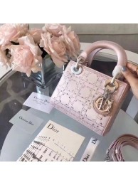 Imitation MINI LADY DIOR-TAS VAN SATIJN M0500PRTC pink JH07435dW15