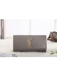 Replica 2015 Yves Saint Laurent hot style original leather 5486 khaki JH08465Hw86