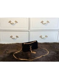 Replica 2015 Yves Saint Laurent spring and summer new model Velvet 311218 black JH08435sU34