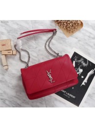 Replica Cheap SAINT LAURENT Jamie monogram leather shoulder bag A2833 red JH08007EJ51