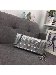 Replica Dior Original Cowhide mini Shoulder Bag 3780 Silver JH07568Pn74