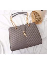 Replica SAINT LAURENT Loulou Monogram extra-large quilted leather shoulder bag 26587 JH08032Aj18