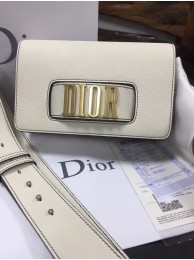 Top Jadior flap bag calfskin cross-body bag M8000 white JH07562oA83