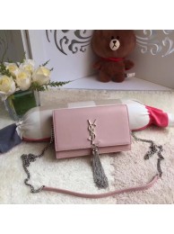 Yves Saint Laurent Monogramme Cross-body Shoulder Bag 8011 pink JH08289ll49